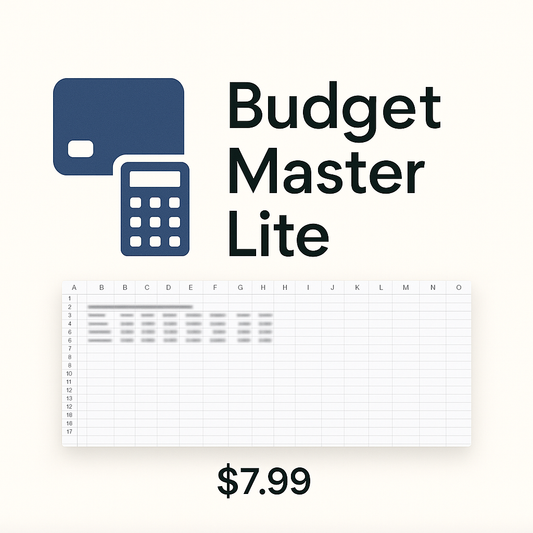 Budget Master Lite